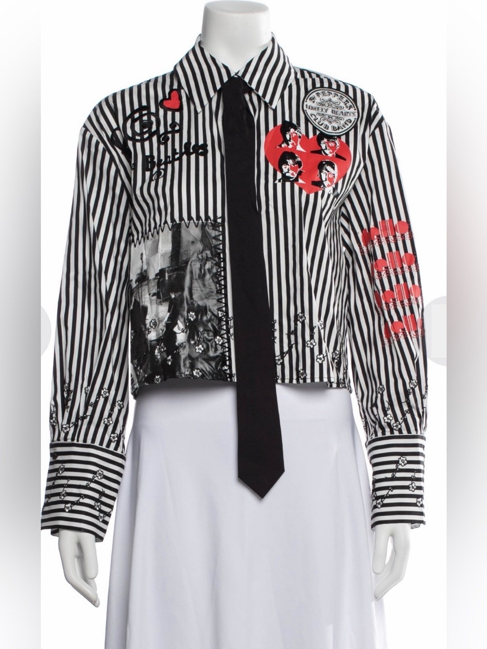 NWT- Alice + Oliva A+O XTHE
BEATLES PAM EMBROIDERED size S - Picture 16 of 17